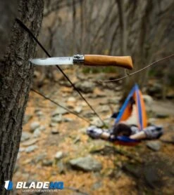 Opinel Knives No. 6 Stainless Steel Knife Olivewood (2.9" Satin) #6 SS -Opinel opinel no 6 olivewood ss BHQ 20453 tree hammock dl