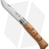 Opinel Knives No. 8 Stainless Steel Knife Beech Wood (3.25" Satin) #8 SS Deer