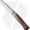 Opinel Knives No. 8 Stainless Steel Knife Walnut (3.25" Satin) #8 SS